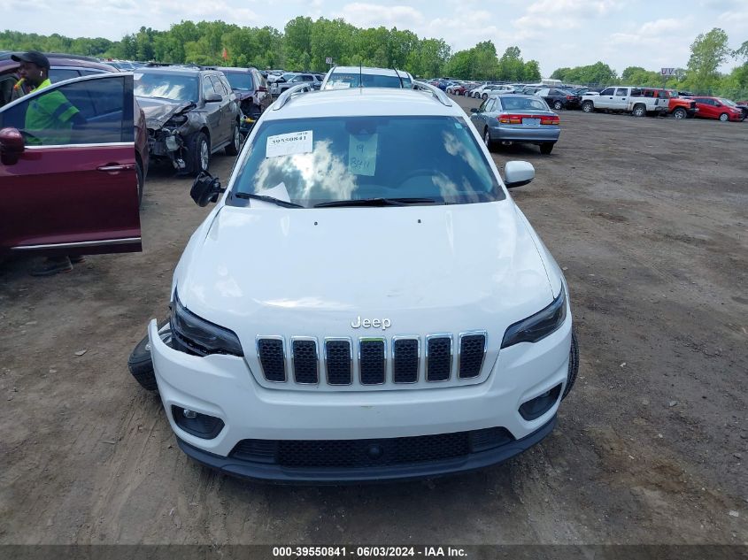 2021 Jeep Cherokee Latitude Lux 4X4 VIN: 1C4PJMMX7MD100850 Lot: 39550841