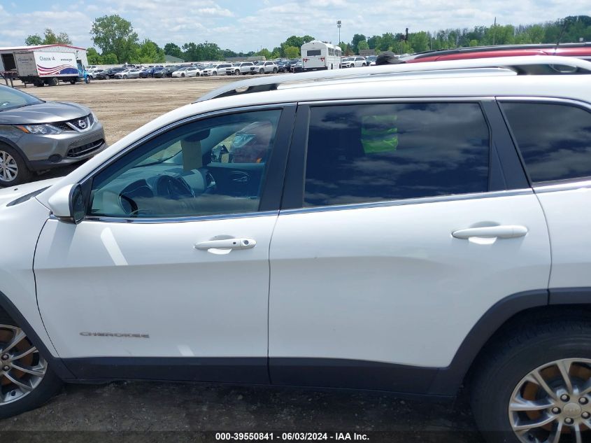 2021 Jeep Cherokee Latitude Lux 4X4 VIN: 1C4PJMMX7MD100850 Lot: 39550841