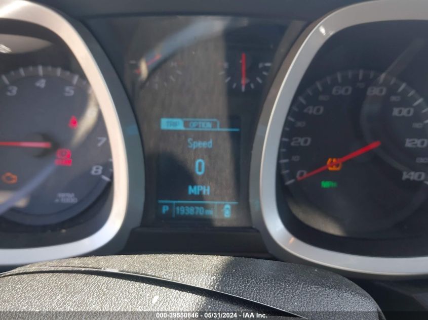 2014 Chevrolet Equinox 1Lt VIN: 2GNALBEKXE6329909 Lot: 39550846