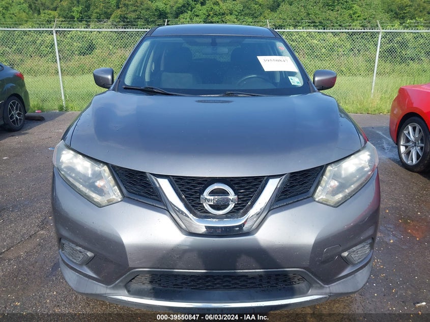 2016 Nissan Rogue S/Sl/Sv VIN: 5N1AT2MV1GC762562 Lot: 39550847
