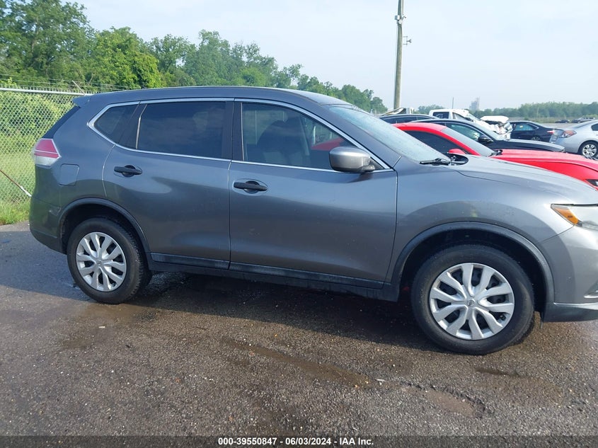 2016 Nissan Rogue S/Sl/Sv VIN: 5N1AT2MV1GC762562 Lot: 39550847