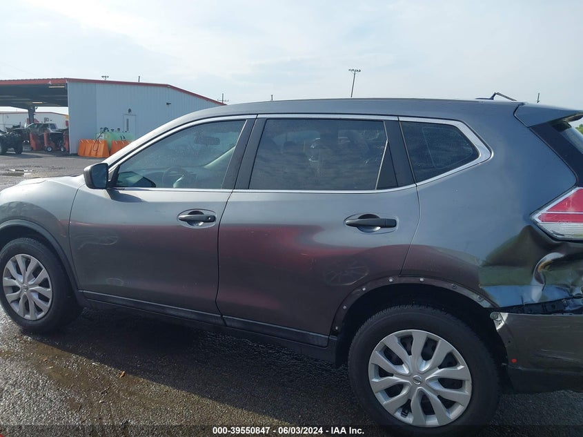 2016 Nissan Rogue S/Sl/Sv VIN: 5N1AT2MV1GC762562 Lot: 39550847