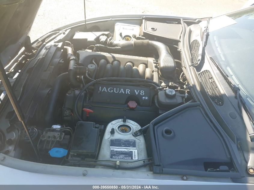 2000 Jaguar Xk8 VIN: SAJJA42CXYNA10618 Lot: 39550850