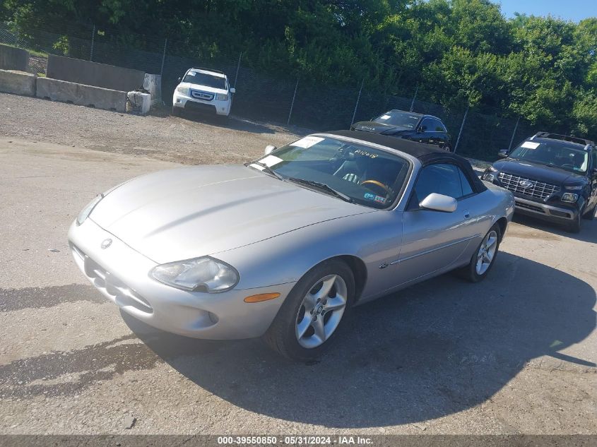 2000 Jaguar Xk8 VIN: SAJJA42CXYNA10618 Lot: 39550850