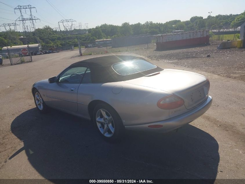 2000 Jaguar Xk8 VIN: SAJJA42CXYNA10618 Lot: 39550850