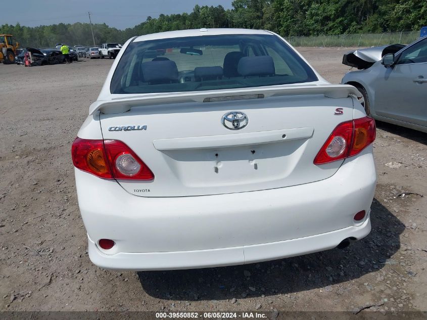 2010 Toyota Corolla S VIN: 2T1BU4EE7AC196194 Lot: 39550852