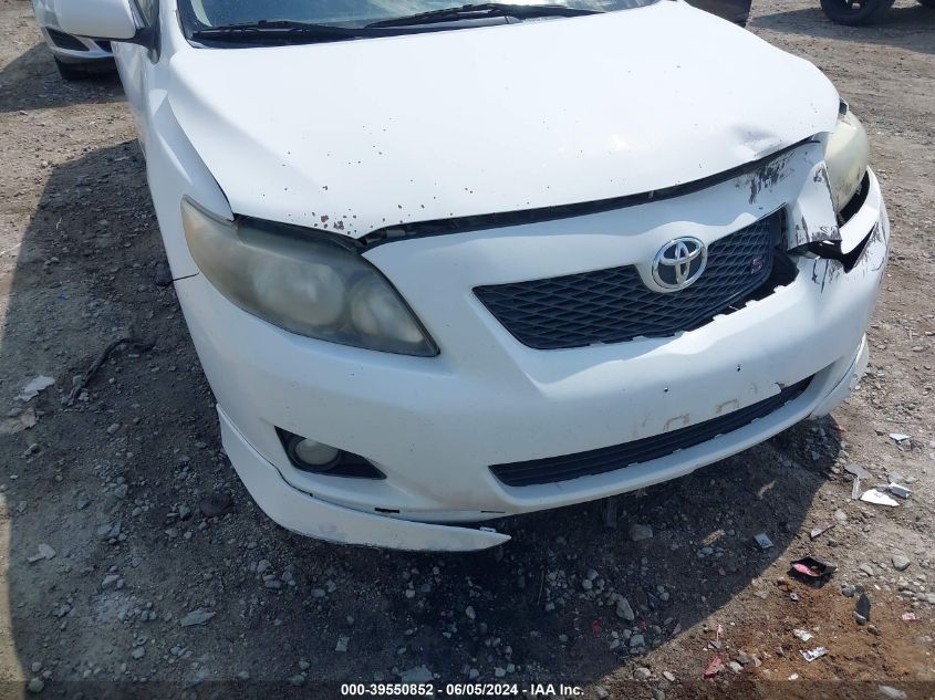 2010 Toyota Corolla S VIN: 2T1BU4EE7AC196194 Lot: 39550852