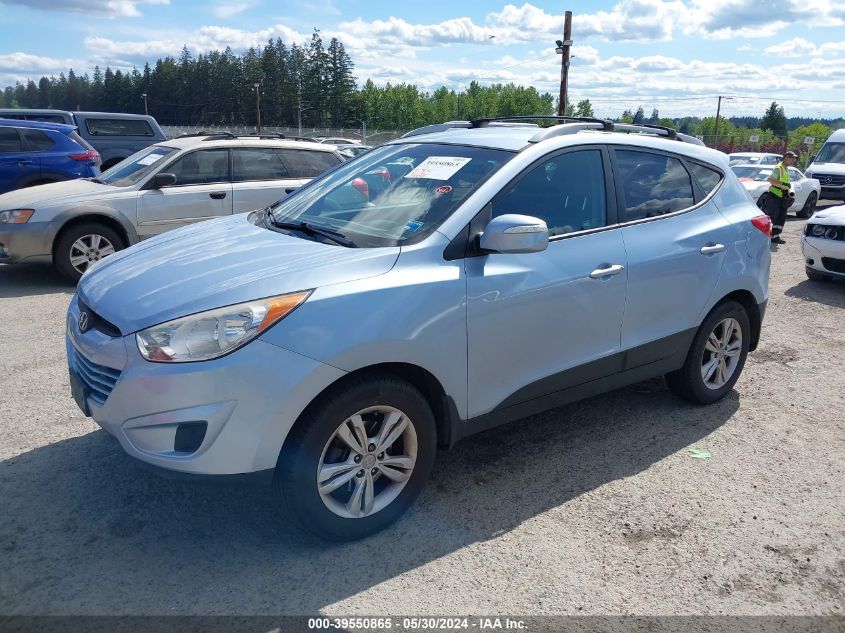 2012 Hyundai Tucson Gls VIN: KM8JUCAC9CU542578 Lot: 39550865