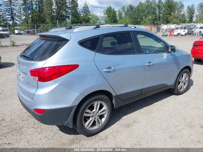 2012 Hyundai Tucson Gls VIN: KM8JUCAC9CU542578 Lot: 39550865