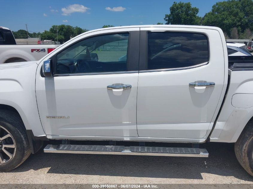 2018 GMC Canyon Denali VIN: 1GTG5EEN6J1156802 Lot: 39550867