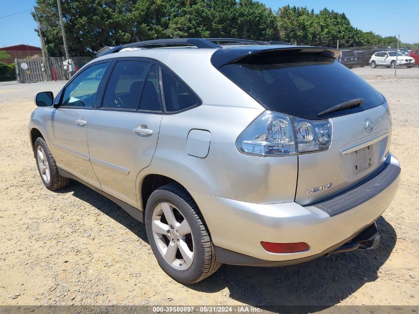 2007 Lexus Rx 350 VIN: 2T2HK31U67C026520 Lot: 39550897