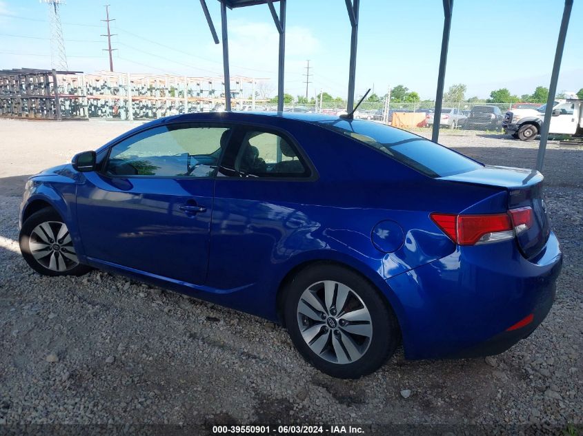 2013 Kia Forte Koup Ex VIN: KNAFU6A22D5667787 Lot: 39550901