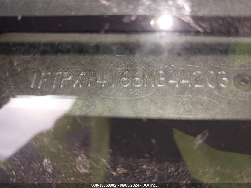 2006 Ford F-150 Fx4/Lariat/Xl/Xlt VIN: 1FTPX14V66NB44203 Lot: 39550902