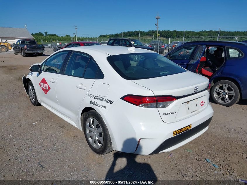 2020 Toyota Corolla Le VIN: 5YFEPRAE9LP069053 Lot: 39550906