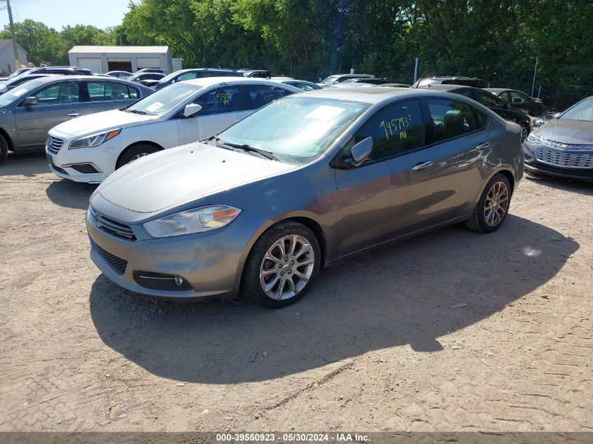 2013 Dodge Dart Limited VIN: 1C3CDFCH6DD157427 Lot: 39550923