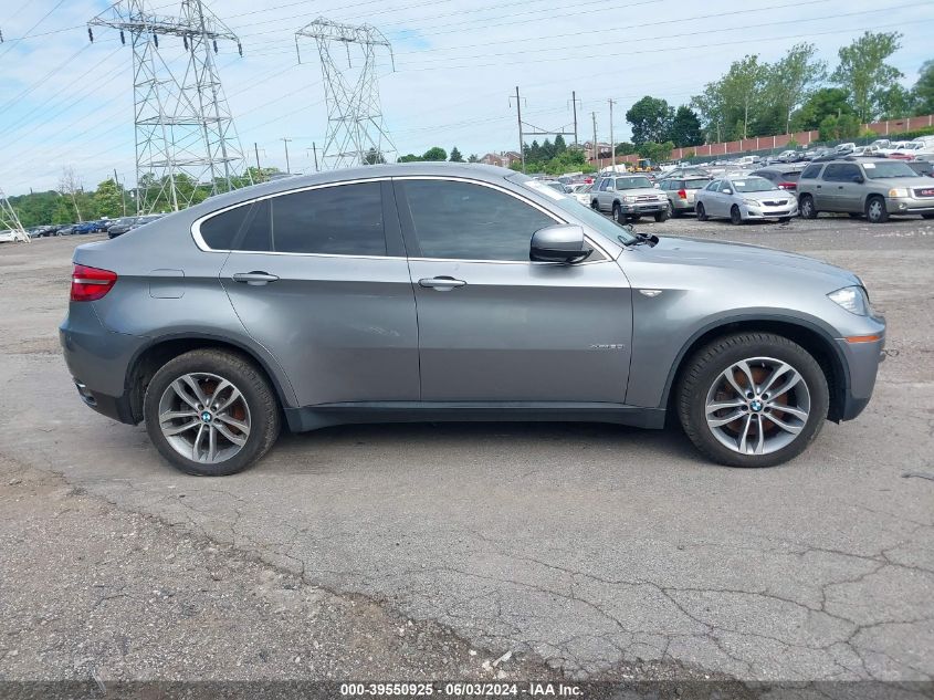 2013 BMW X6 xDrive50I VIN: 5UXFG8C56DL592325 Lot: 39550925