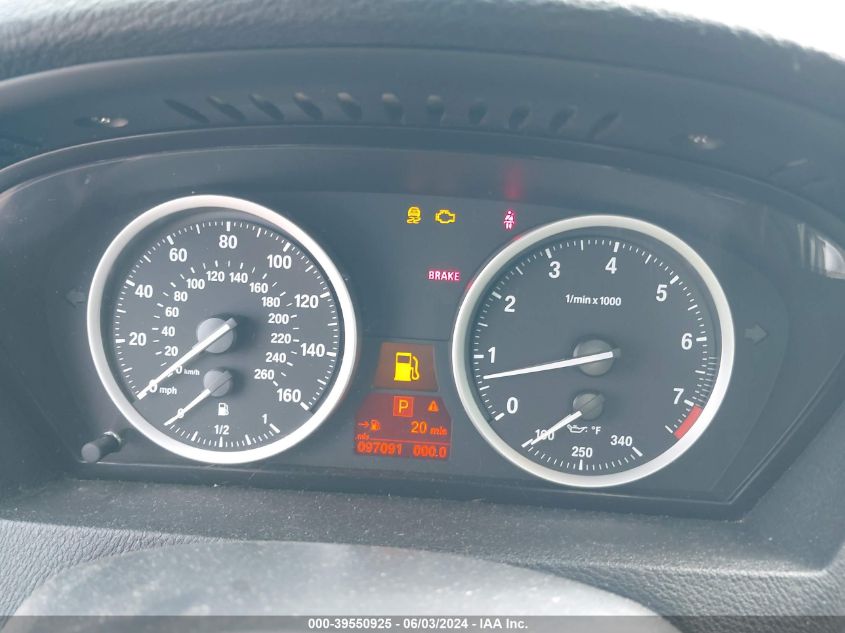 2013 BMW X6 xDrive50I VIN: 5UXFG8C56DL592325 Lot: 39550925