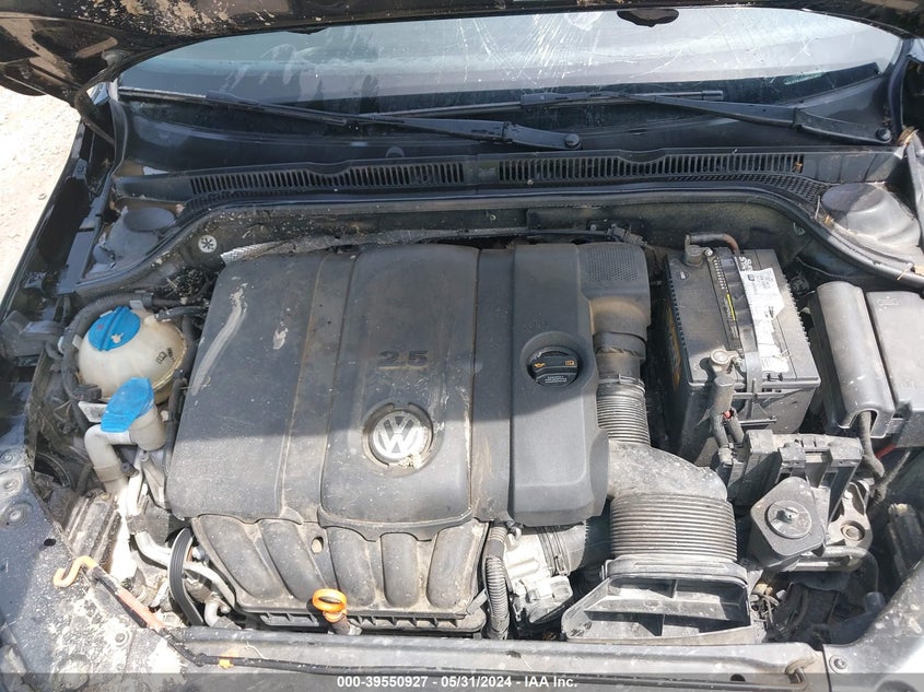 2011 Volkswagen Jetta 2.5L Sel VIN: 3VWLX7AJ2BM325982 Lot: 39550927