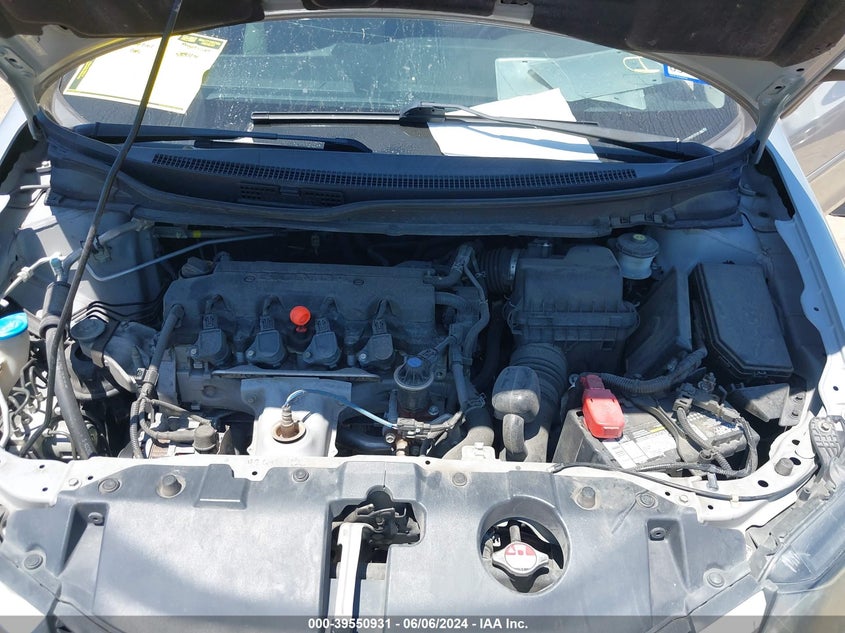 2013 Honda Civic Lx VIN: 2HGFB2F59DH577244 Lot: 39550931