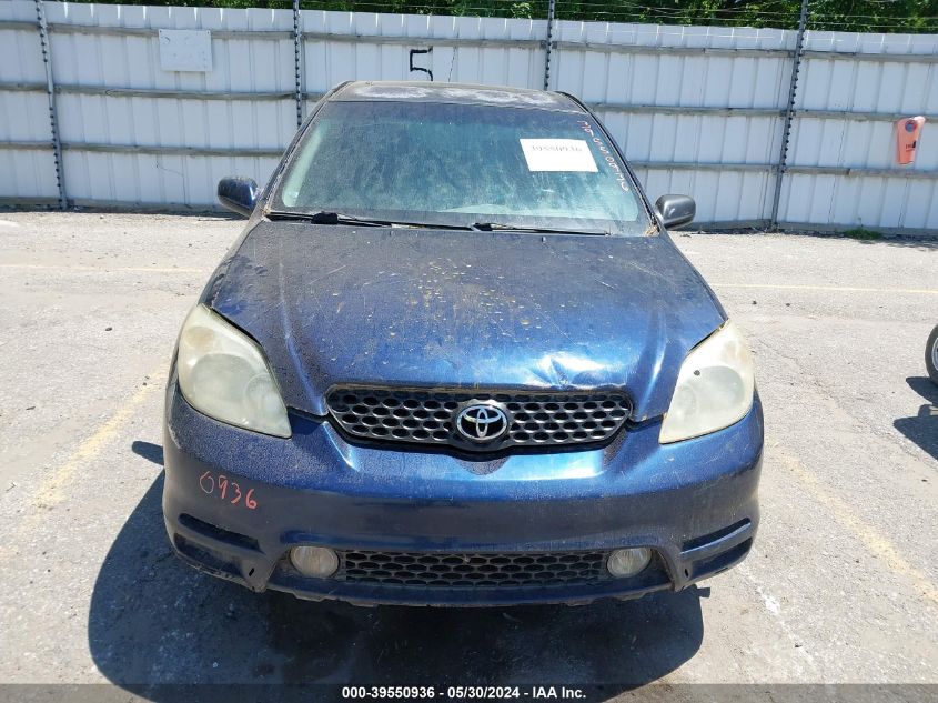 2003 Toyota Matrix Xr VIN: 2T1KR32E33C134391 Lot: 39550936