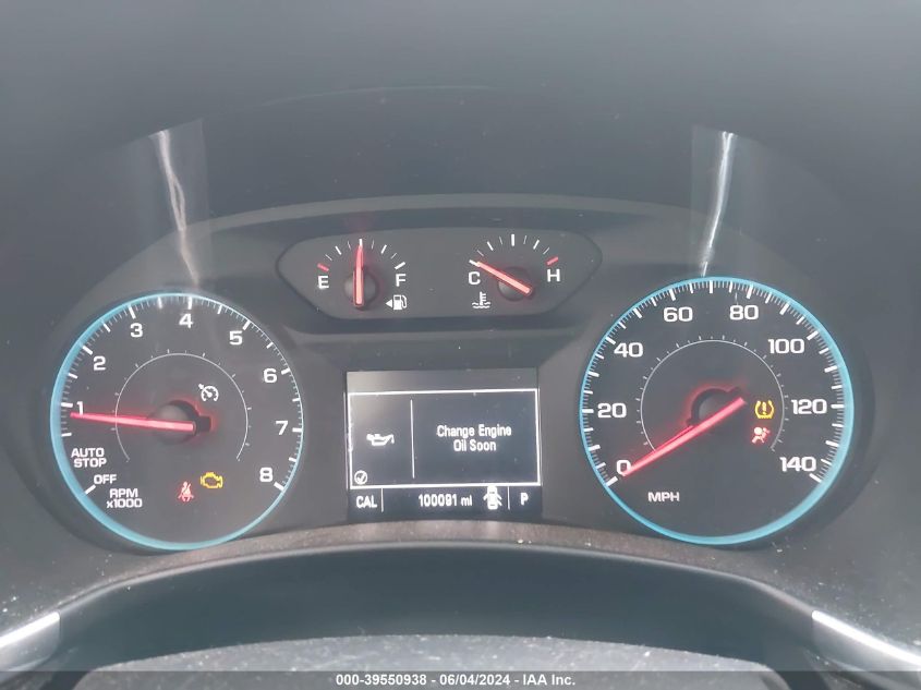 2018 Chevrolet Equinox Lt VIN: 3GNAXSEV2JS551144 Lot: 39550938