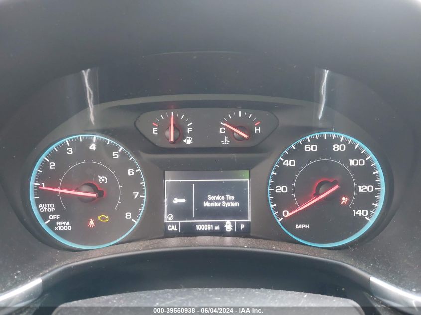 2018 Chevrolet Equinox Lt VIN: 3GNAXSEV2JS551144 Lot: 39550938