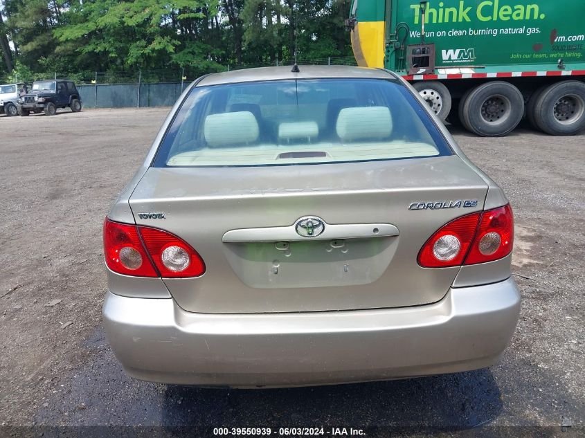 2008 Toyota Corolla Ce VIN: 1NXBR32E88Z938319 Lot: 39550939