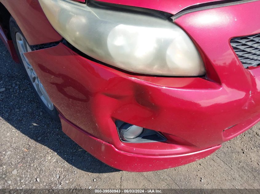 2009 Toyota Corolla S/Le/Xle VIN: 1NXBU40E89Z121814 Lot: 39550943