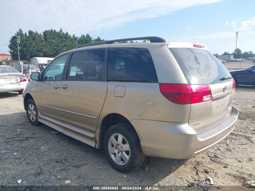 2005 Toyota Sienna Le VIN: 5TDZA23C75S234937 Lot: 39550945