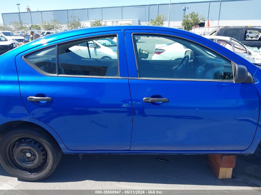 2013 Nissan Versa S Plus VIN: 3N1CN7AP1DL828315 Lot: 39550947