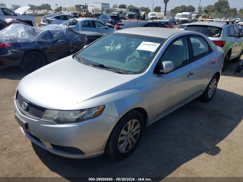 2010 Kia Forte Lx VIN: KNAFT4A2XA5252199 Lot: 39550955