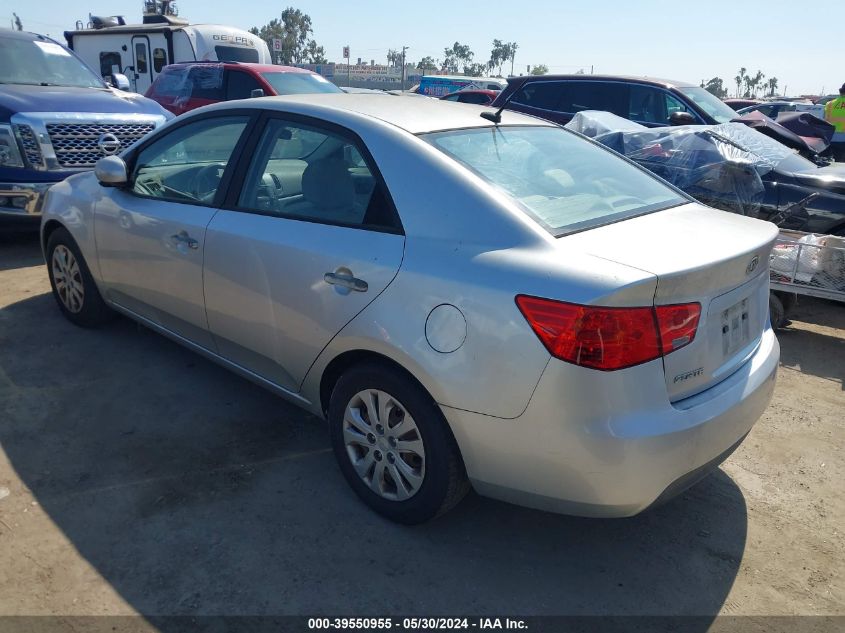 2010 Kia Forte Lx VIN: KNAFT4A2XA5252199 Lot: 39550955