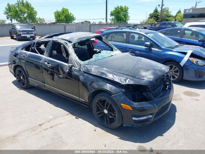 2014 Mercedes-Benz C 250 Luxury/Sport VIN: WDDGF4HB5EA928081 Lot: 39550964