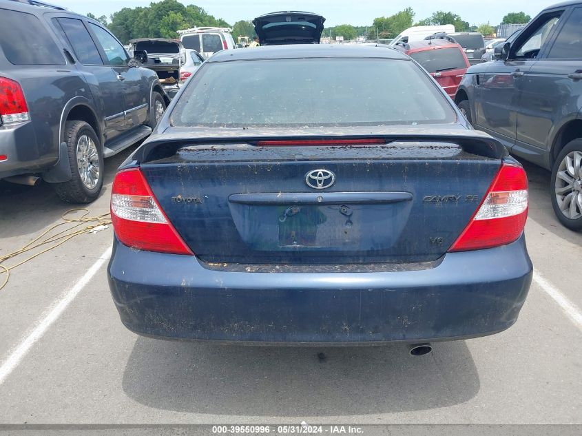 2004 Toyota Camry Se V6 VIN: 4T1BA32K74U503735 Lot: 39550996