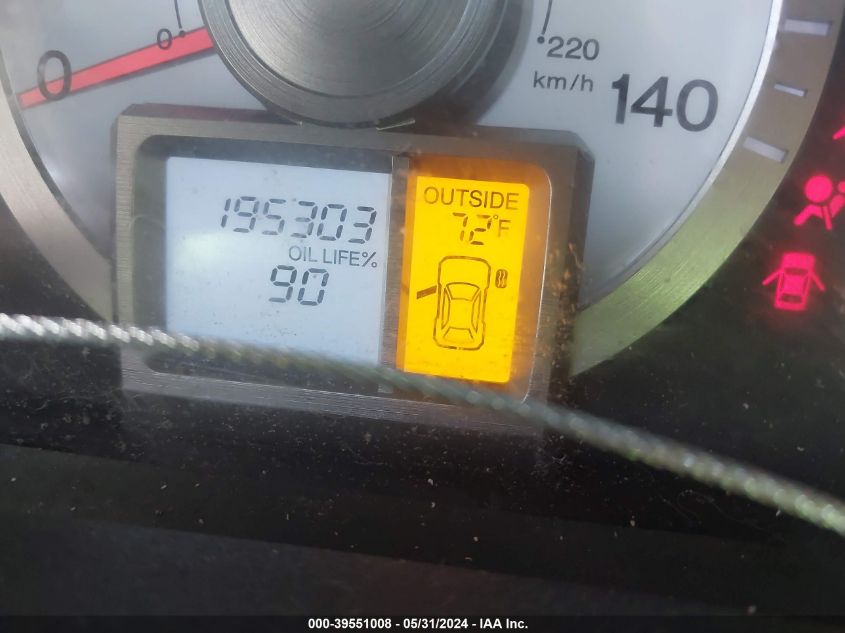 2009 Honda Pilot Ex-L VIN: 5FNYF48539B033758 Lot: 39551008