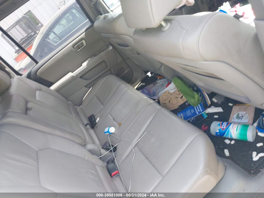 2009 Honda Pilot Ex-L VIN: 5FNYF48539B033758 Lot: 39551008