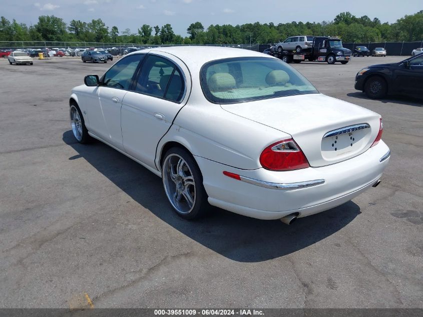 2001 Jaguar S-Type 3.0L V6 VIN: SAJDA01N41FL88567 Lot: 39551009