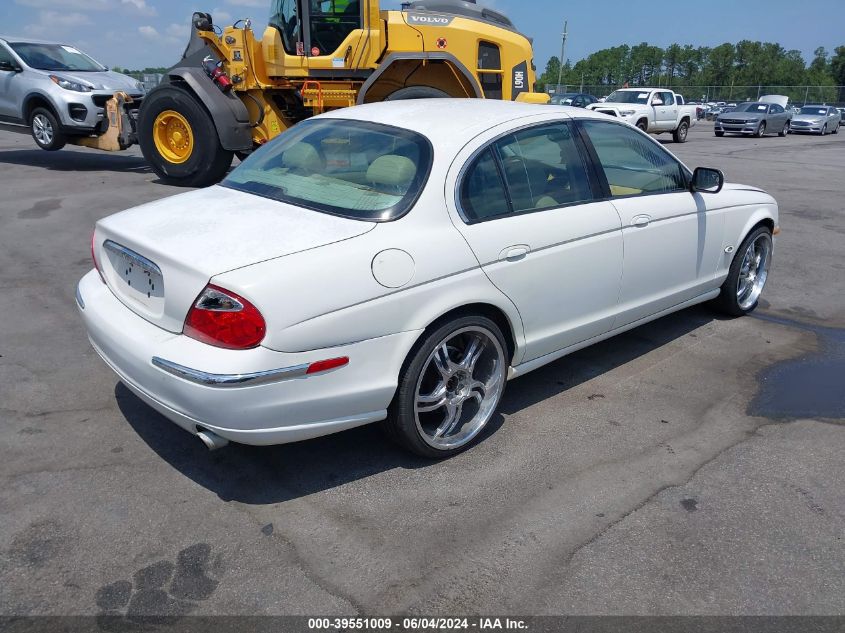 2001 Jaguar S-Type 3.0L V6 VIN: SAJDA01N41FL88567 Lot: 39551009