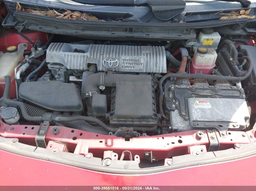 2010 Toyota Prius Iii VIN: JTDKN3DU5A0131743 Lot: 39551015