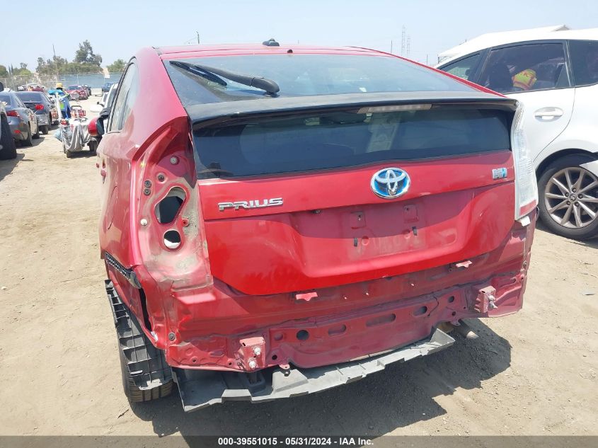 2010 Toyota Prius Iii VIN: JTDKN3DU5A0131743 Lot: 39551015