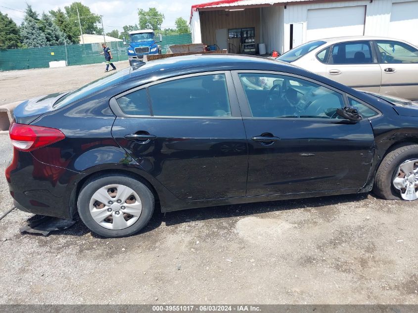 2017 Kia Forte Lx VIN: 3KPFK4A70HE042436 Lot: 39551017