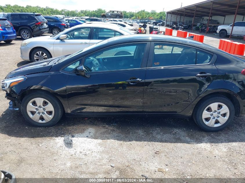 2017 Kia Forte Lx VIN: 3KPFK4A70HE042436 Lot: 39551017