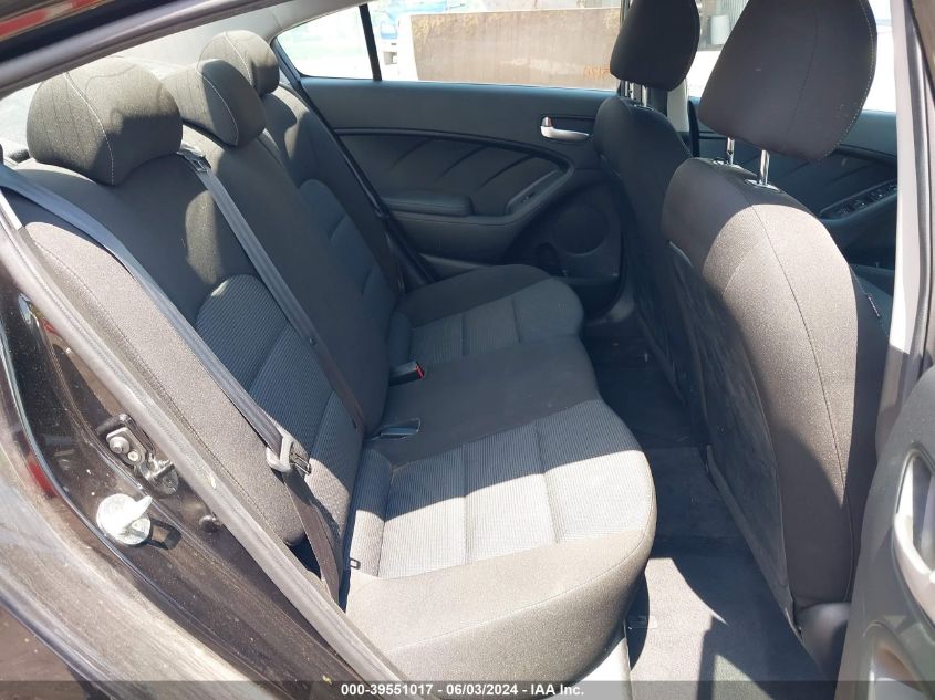 2017 Kia Forte Lx VIN: 3KPFK4A70HE042436 Lot: 39551017