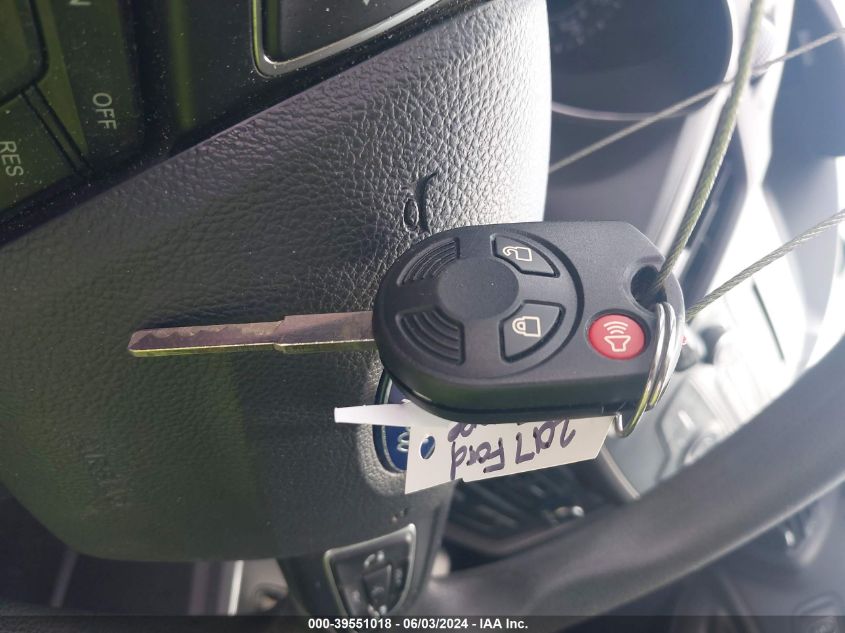 2017 Ford Escape S VIN: 1FMCU0F72HUF07696 Lot: 39551018