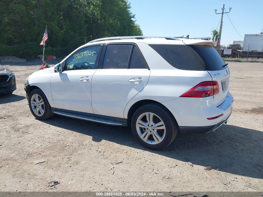 2014 MERCEDES-BENZ ML 350 4MATIC - 4JGDA5HB0EA438676