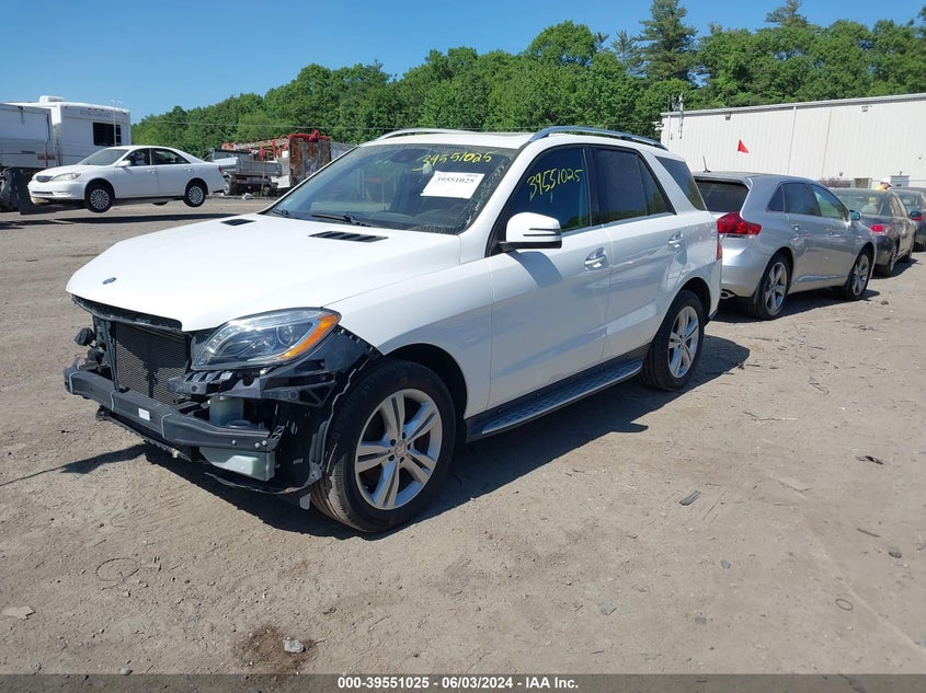 2014 MERCEDES-BENZ ML 350 4MATIC - 4JGDA5HB0EA438676
