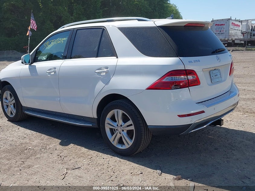 2014 MERCEDES-BENZ ML 350 4MATIC - 4JGDA5HB0EA438676
