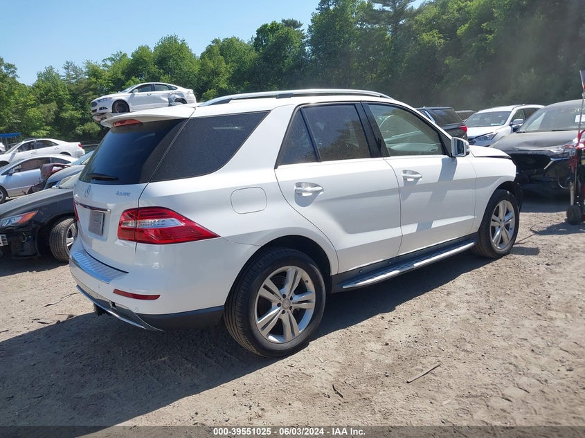 2014 MERCEDES-BENZ ML 350 4MATIC - 4JGDA5HB0EA438676