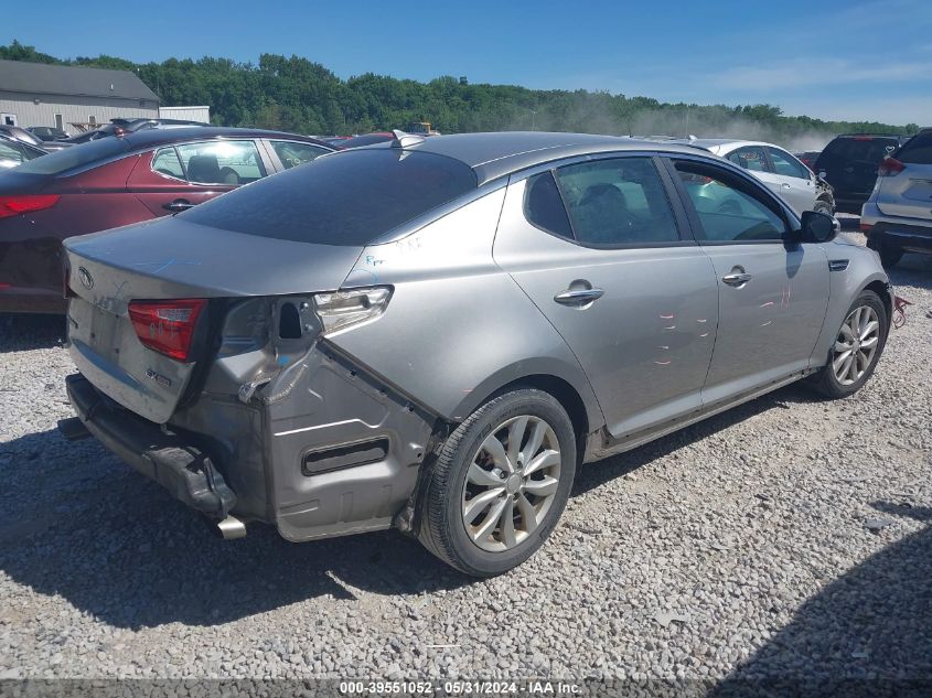 2015 Kia Optima Ex VIN: 5XXGN4A70FG414115 Lot: 39551052