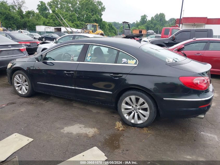 2012 Volkswagen Cc Sport VIN: WVWMP7ANXCE528443 Lot: 39551070